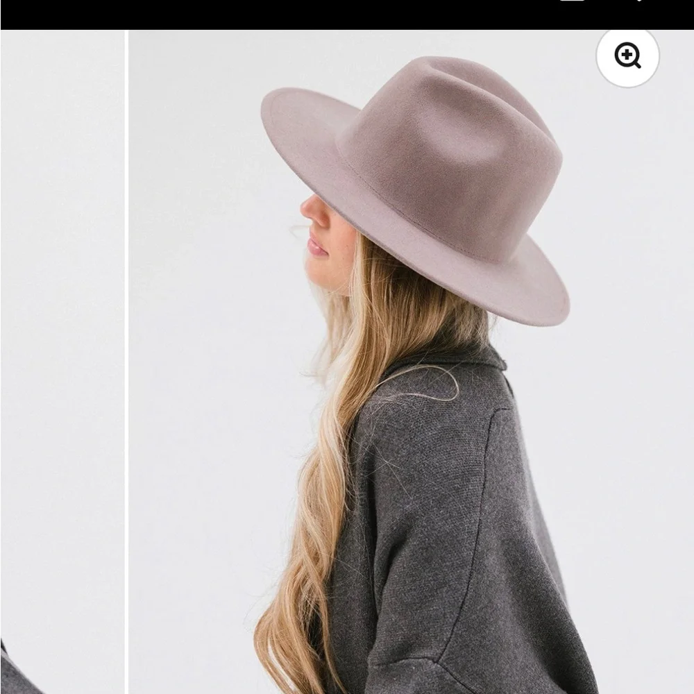 Gigi Pip Wes Fedora NWT Gray